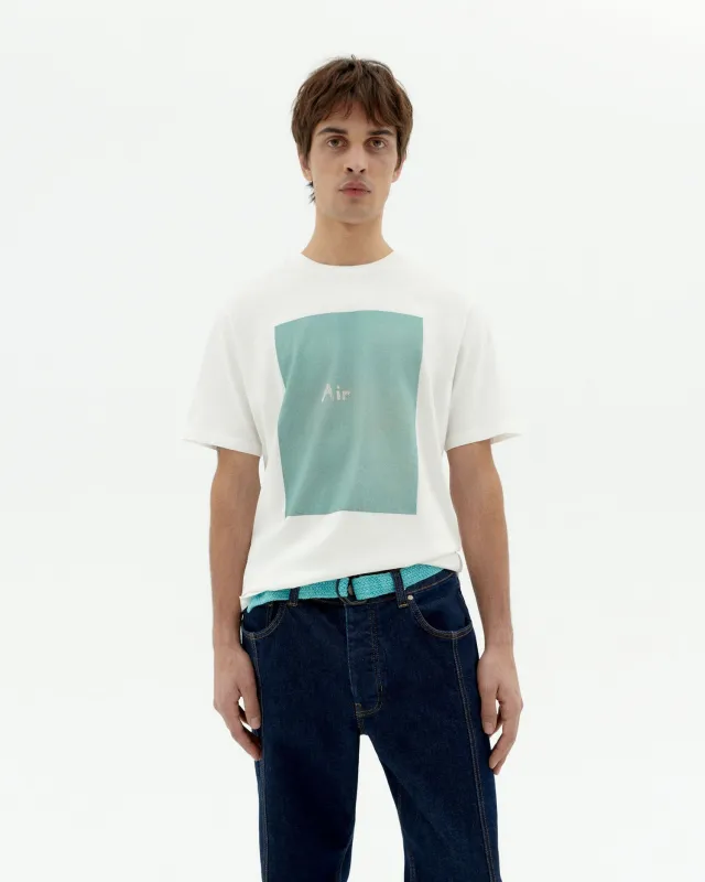 Zach T-Shirt Air White sold by Ivalo.com