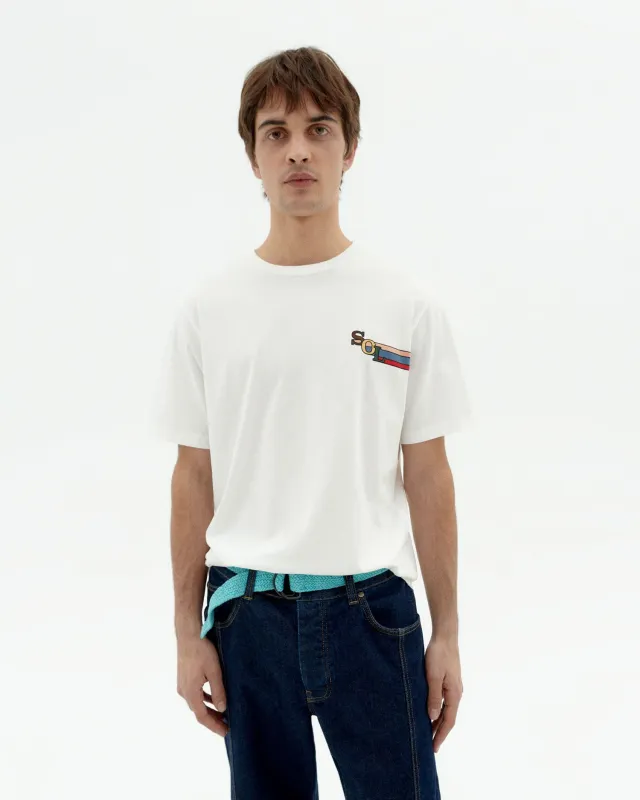 Zach T-Shirt Sol Colors White sold by Ivalo.com