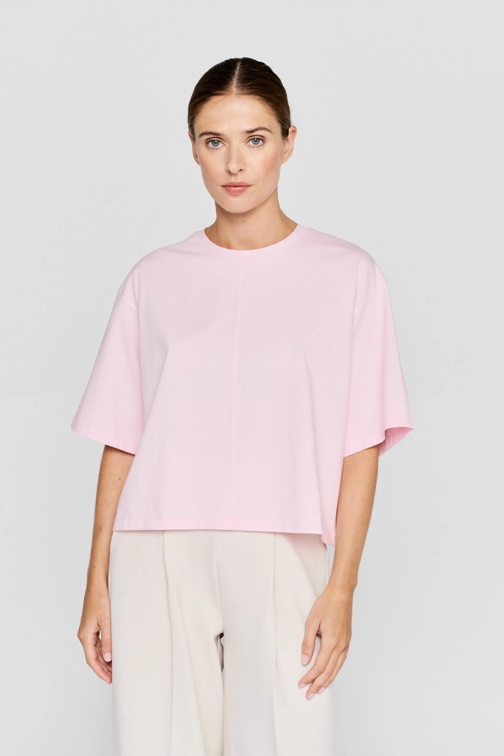 Tibi T-Shirt Parfait Pink sold by Ivalo.com