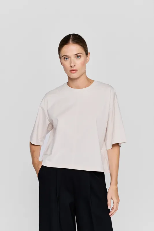 Tibi T-Shirt Oyster sold by Ivalo.com
