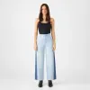 Blink Wide Cropped Jeans Two Tone sold by Ivalo.com