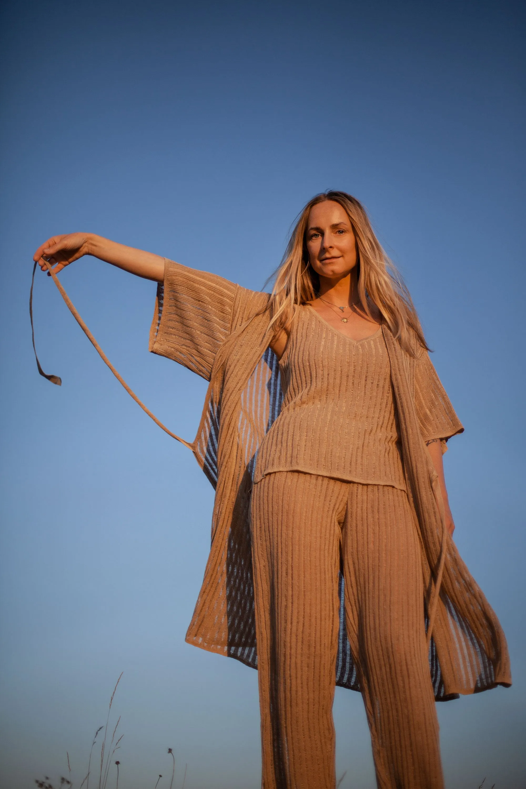 Sole Linen Beach Pants Sand sold by Ivalo.com product image thumbnail 4