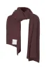 Via Merino Wool Scarf Chocolate sold by Ivalo.com
