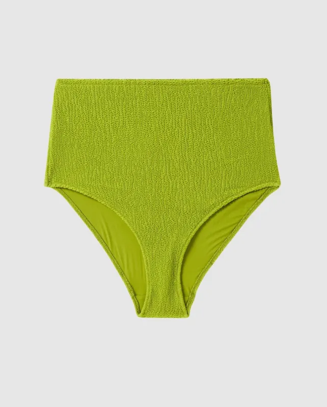 Highwaist Bikini Briefs Matcha sold by Ivalo.com