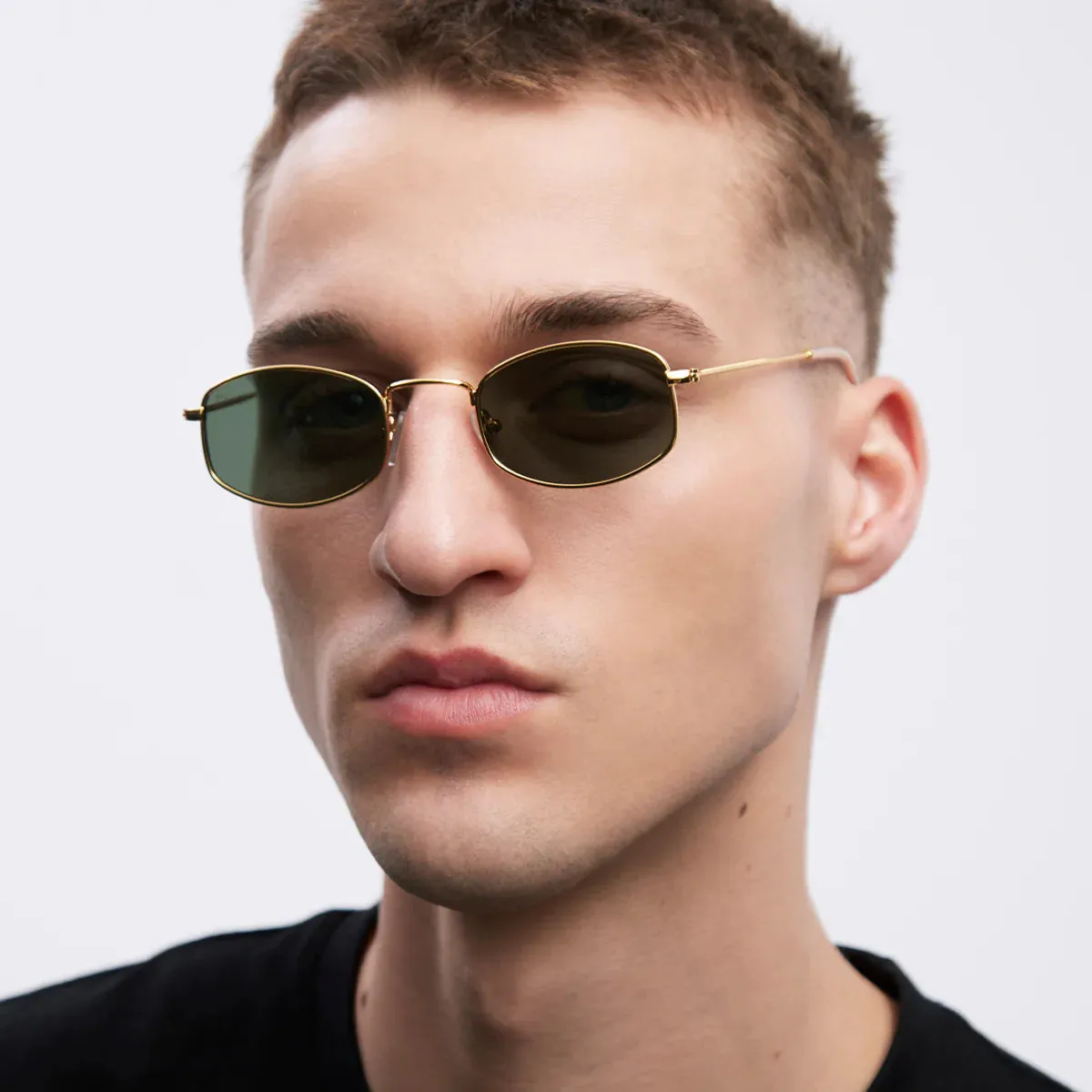 Suku Sunglasses Gold Olive sold by Ivalo.com product image thumbnail 3