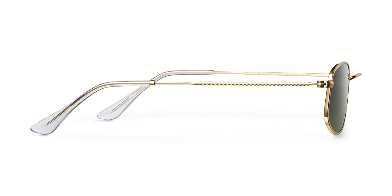 Suku Sunglasses Gold Olive sold by Ivalo.com product image thumbnail 5