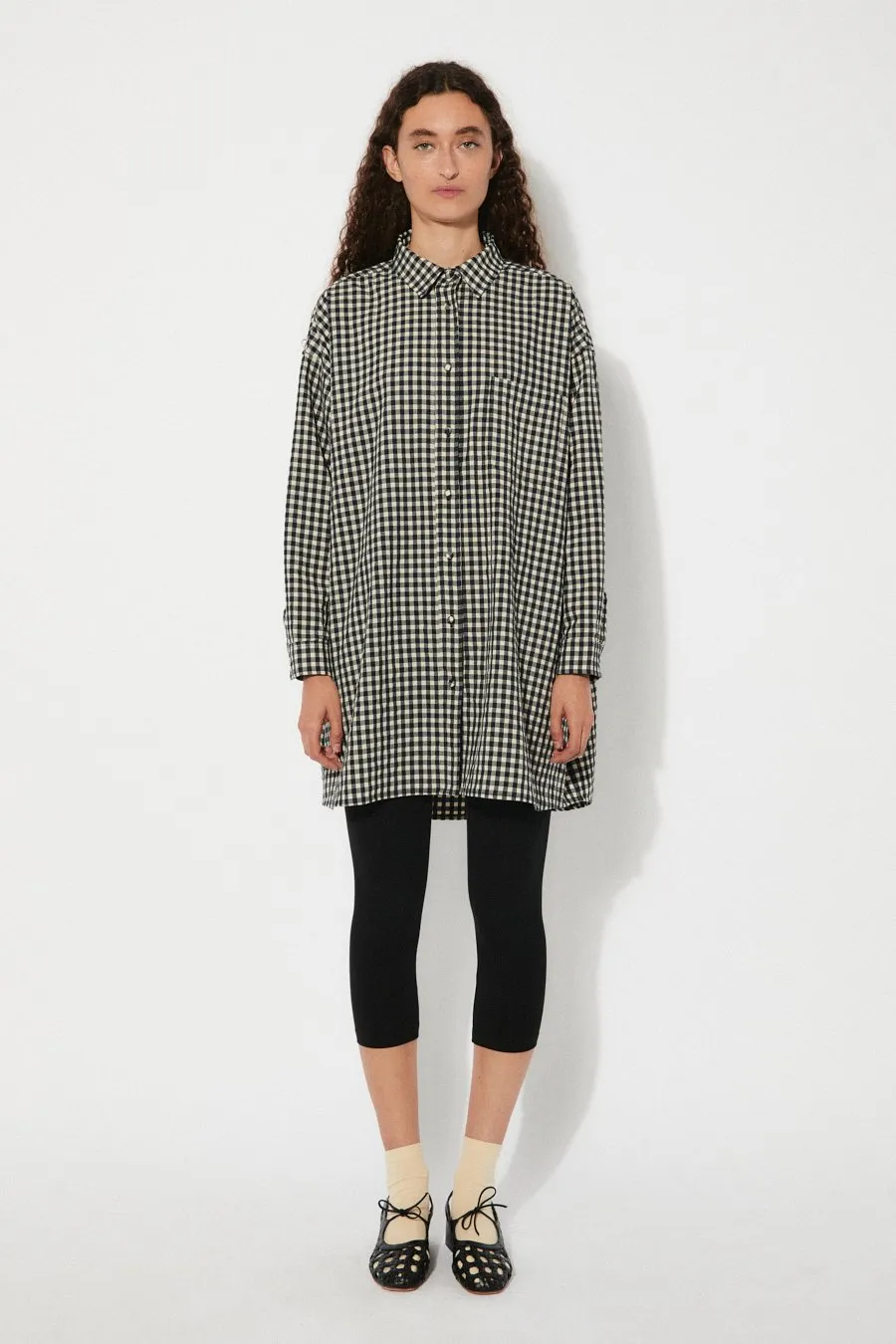 Miso Shirt Checkered Black Gingham sold by Ivalo.com product image thumbnail 4