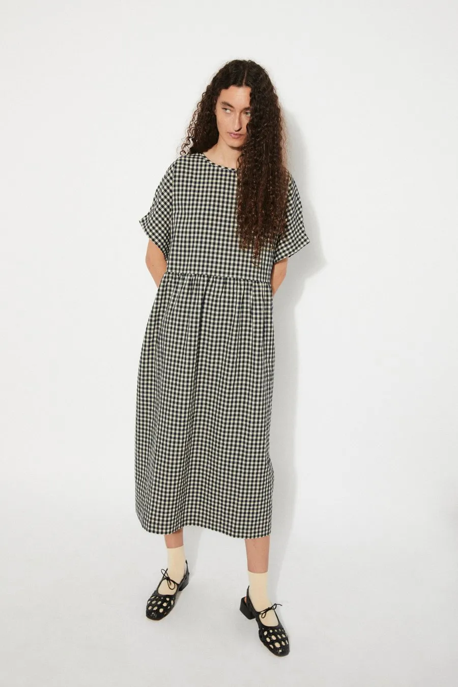 Lustre Dress Checkered Black Gingham sold by Ivalo.com product image thumbnail 4