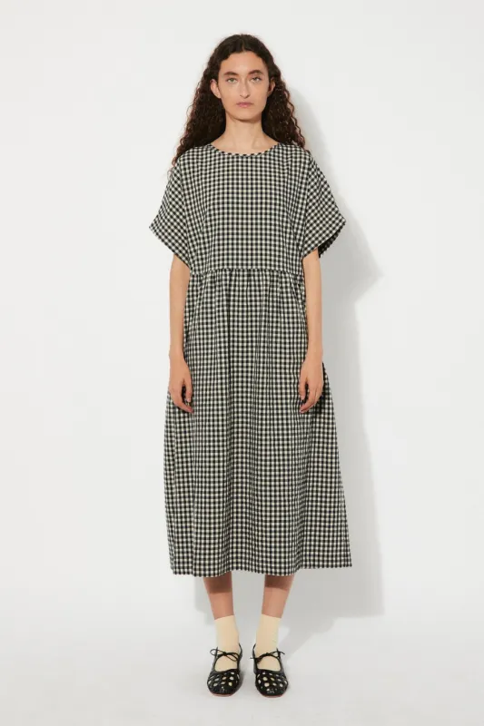 Lustre Dress Checkered Black Gingham sold by Ivalo.com