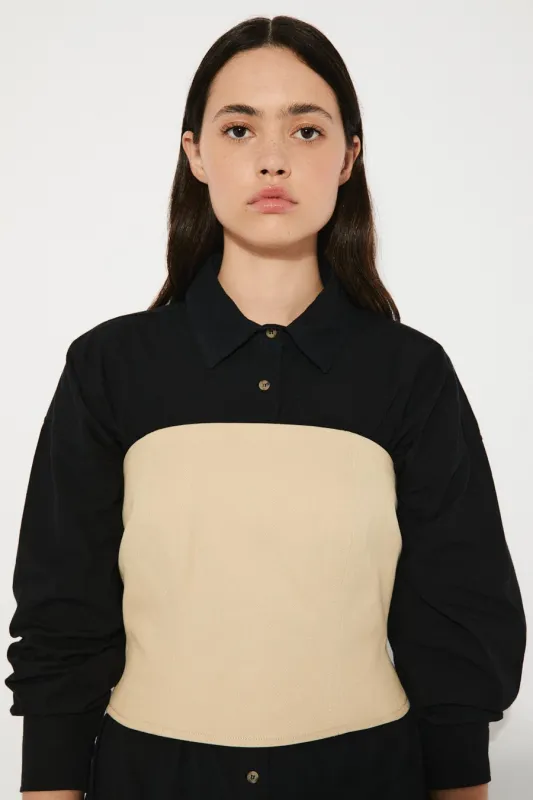 Pearl Corset Top Beige sold by Ivalo.com