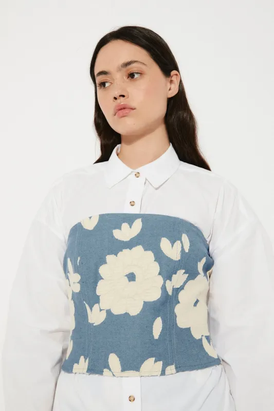 Pearl Corset Top Flowers sold by Ivalo.com