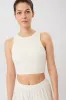 Athleisure Crop Top White sold by Ivalo.com