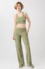 Wide Leg Workout Pants Mossy Bark sold by Ivalo.com