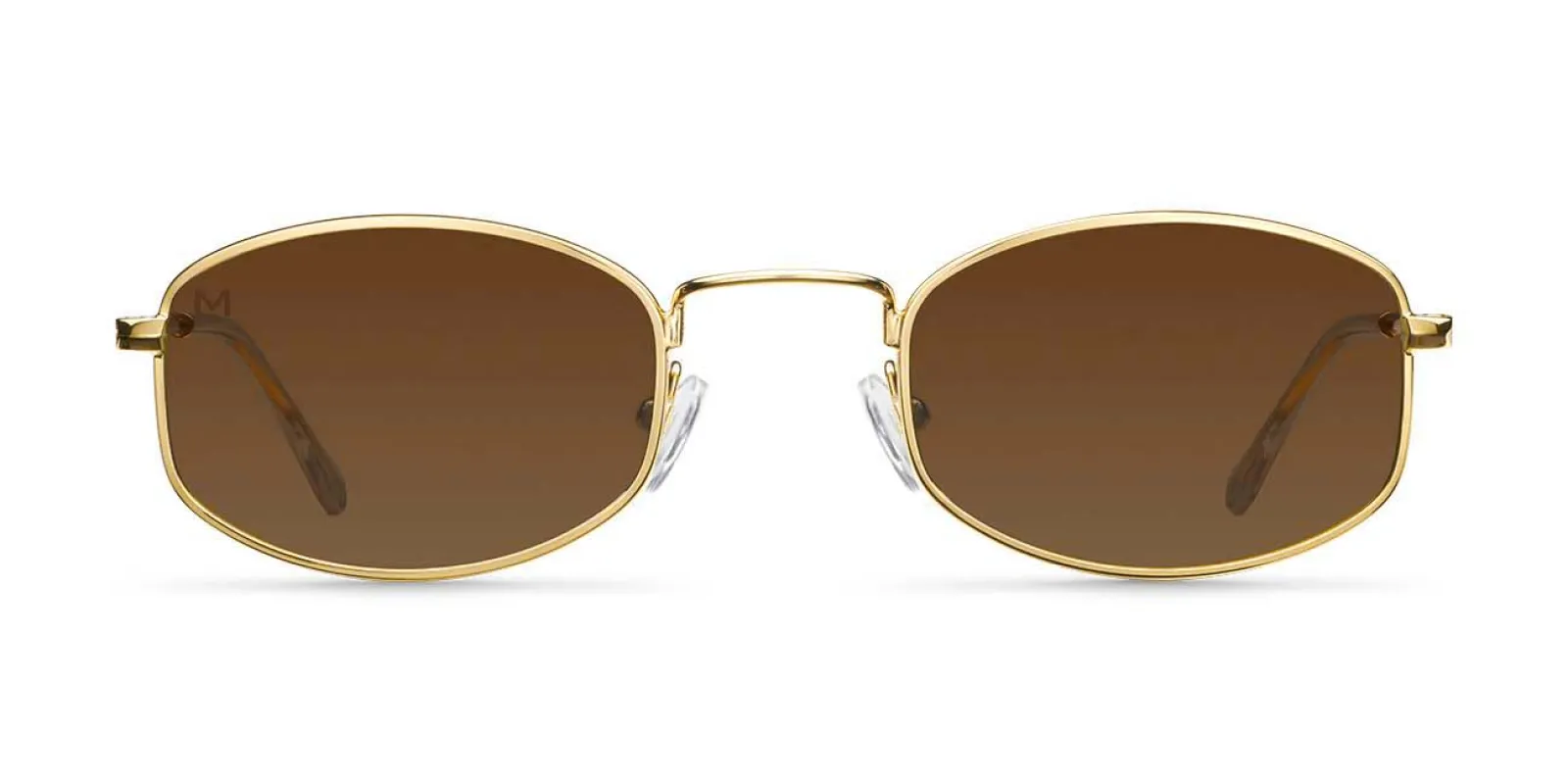 Suku Sunglasses Gold Kakao sold by Ivalo.com