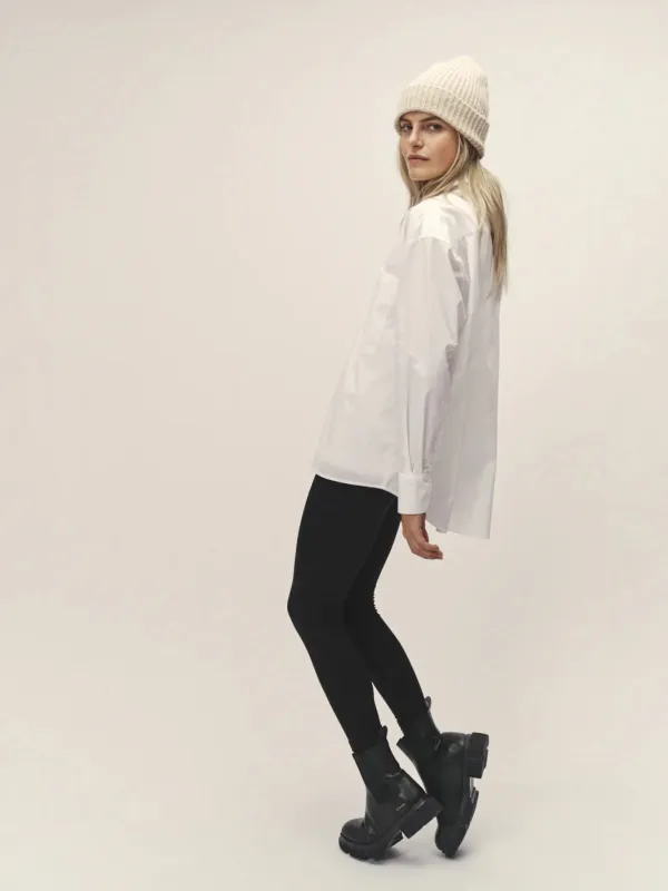 Oversized Organic Button-Up Shirt sold by Ivalo.com