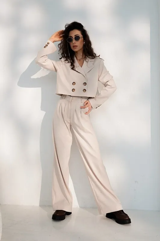 Aspen Trousers Ecru sold by Ivalo.com