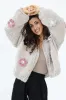 Flower Handmade Cardigan Beige sold by Ivalo.com