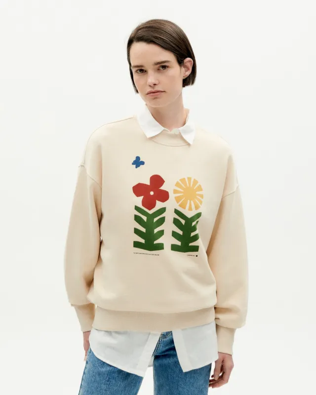 Metamorphosis Sweatshirt Ivory sold by Ivalo.com