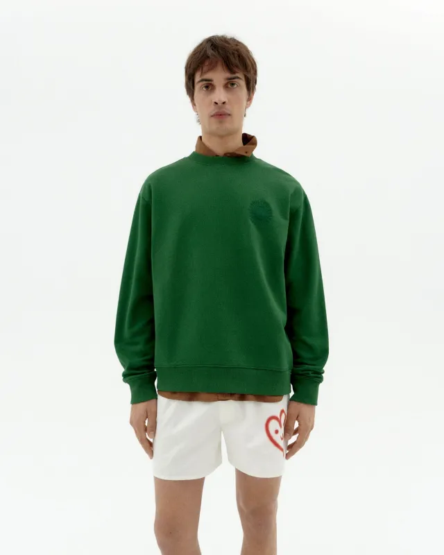 Leon Sun Type Sweatshirt Green sold by Ivalo.com