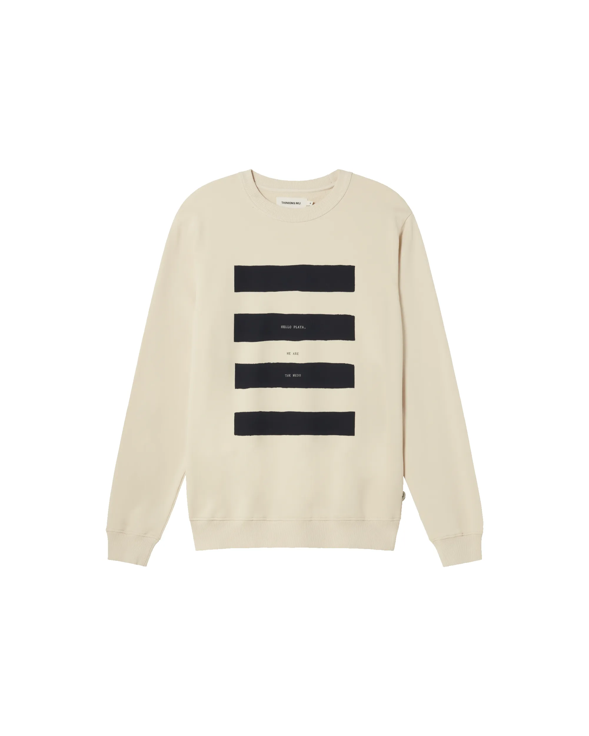 Hello Beach Sweatshirt Ivory sold by Ivalo.com