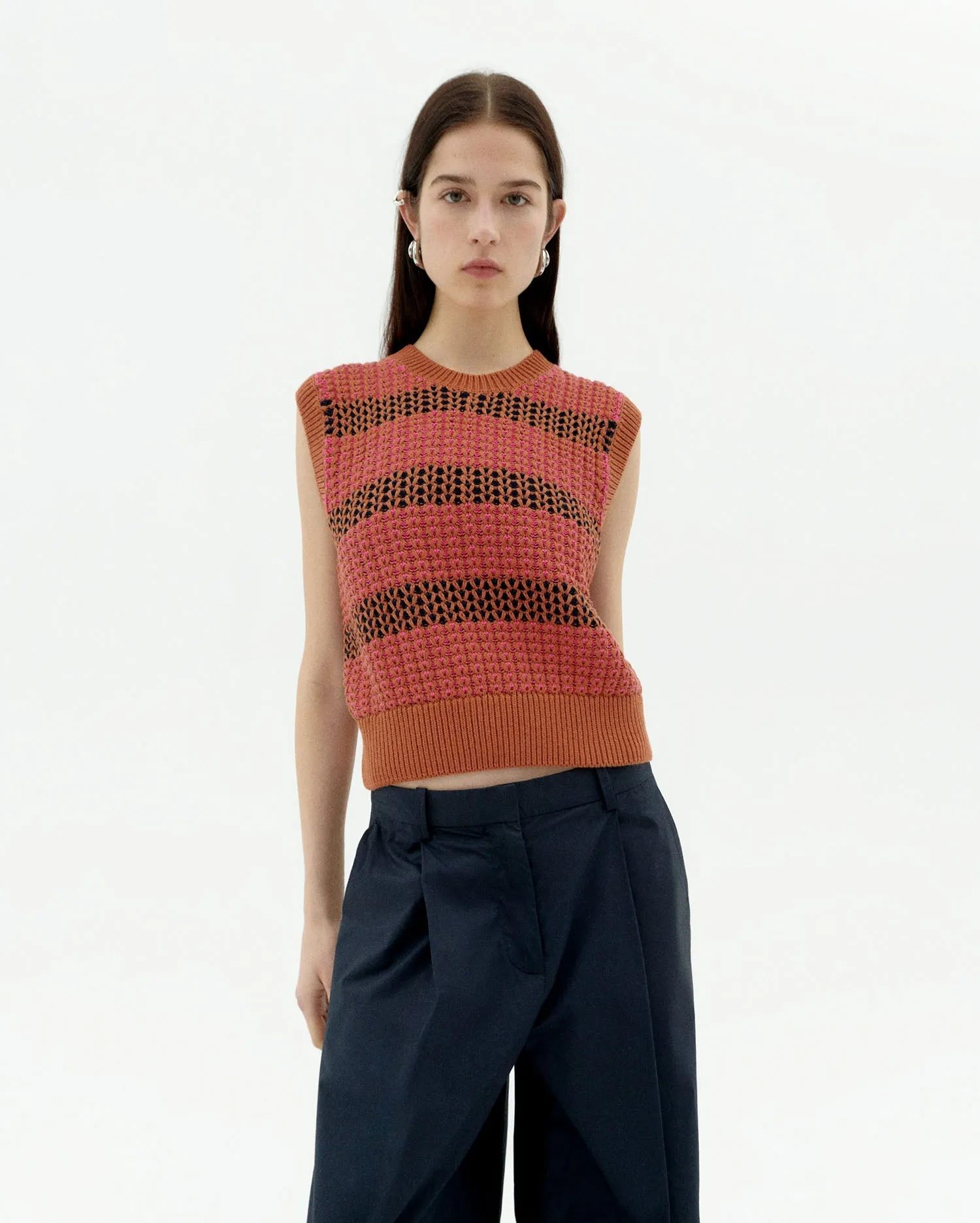 Aria Knitted Vest Multicolor sold by Ivalo.com