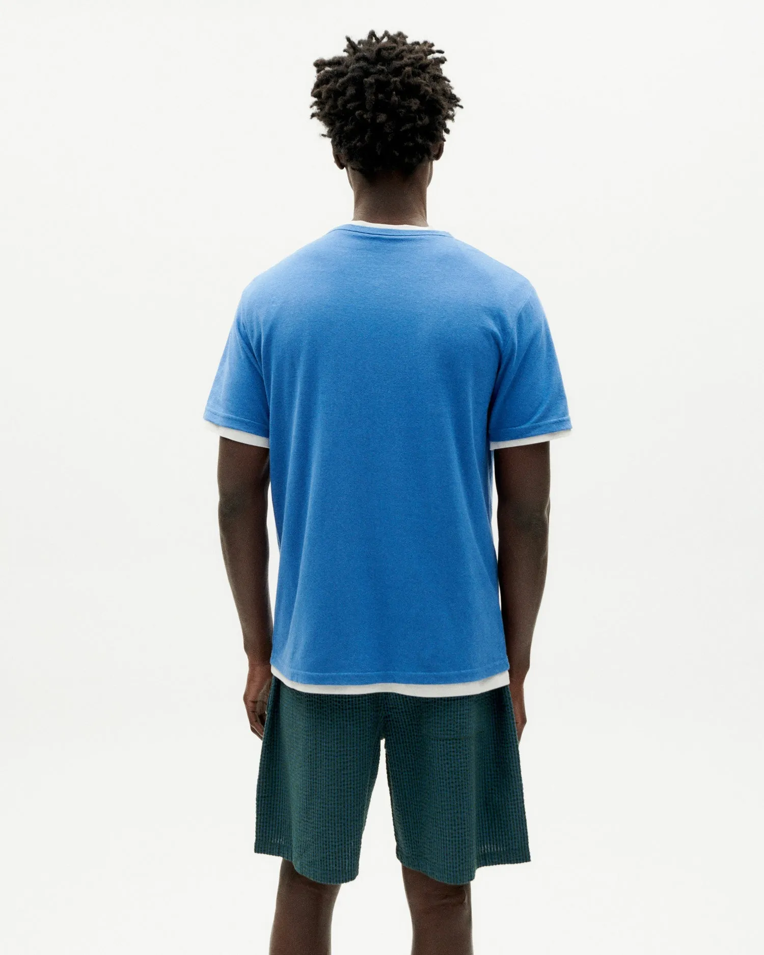 Men's Lightweight Hemp T-Shirt Heritage Blue sold by Ivalo.com product image thumbnail 5