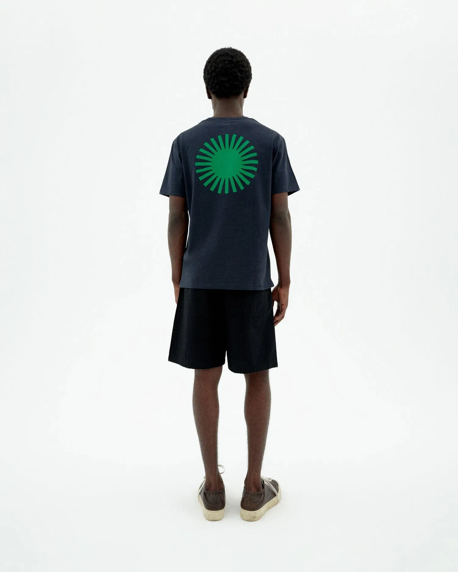 Green Sun T-Shirt Navy sold by Ivalo.com product image thumbnail 4