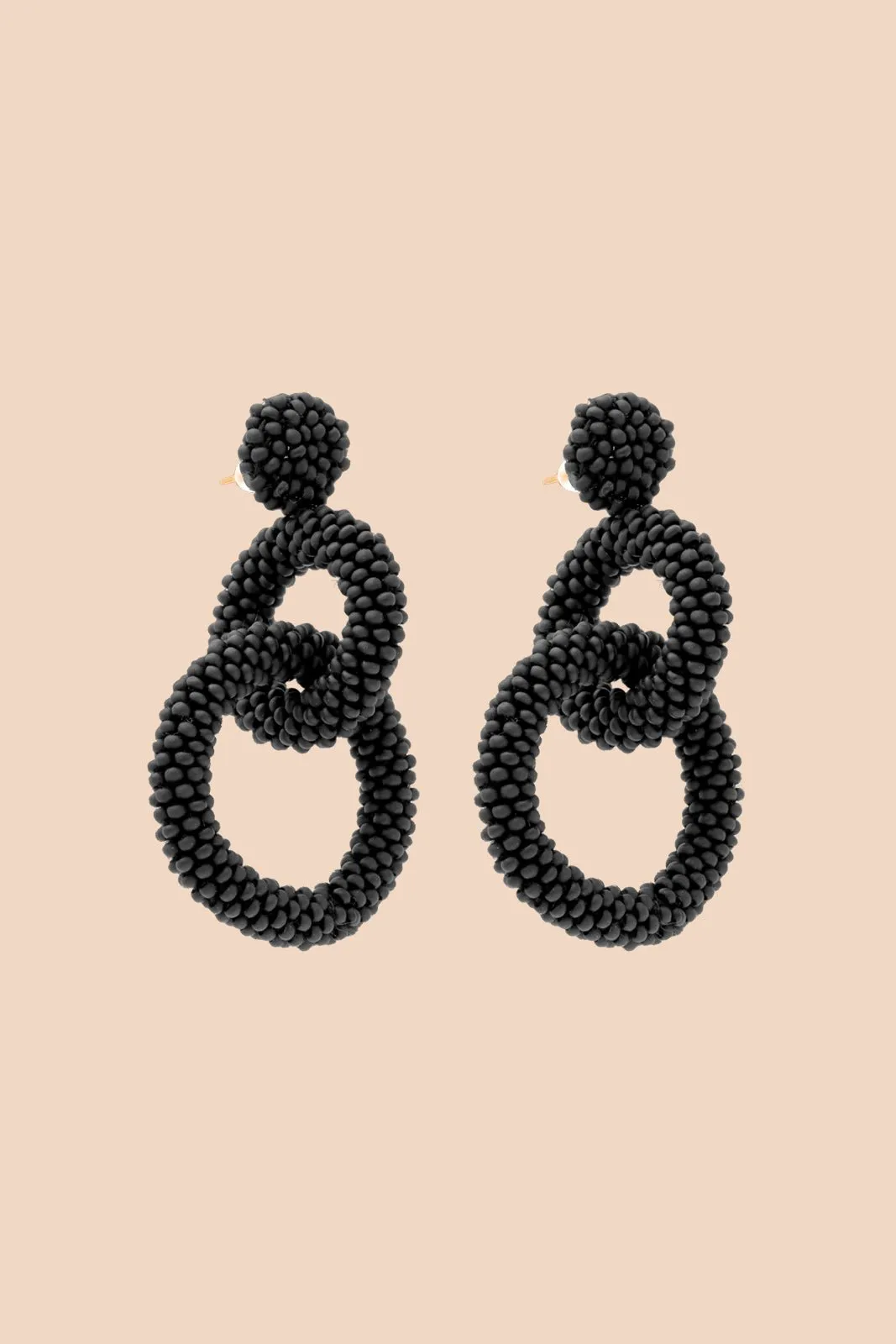Gia Earrings Black sold by Ivalo.com