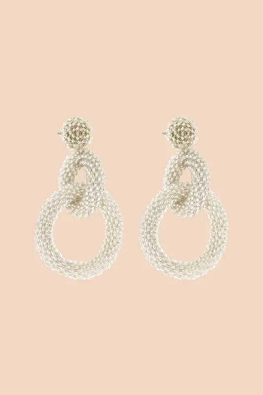 Gia Earrings Silver sold by Ivalo.com
