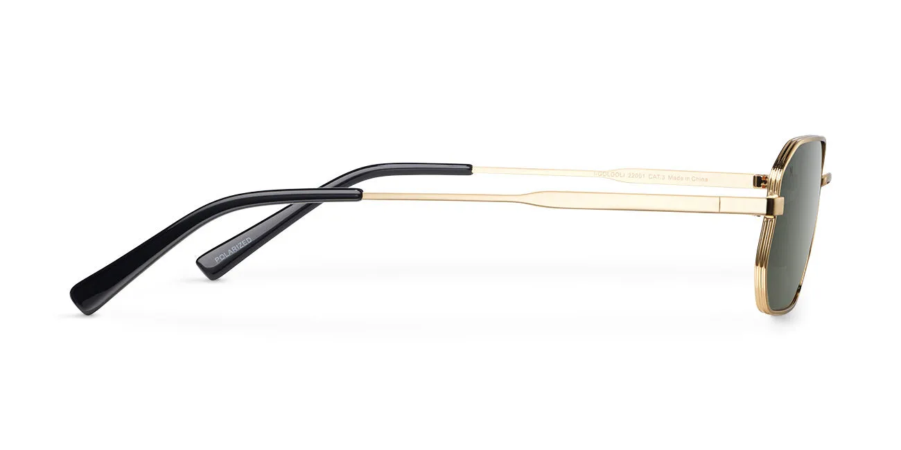 Idir Sunglasses Gold Olive sold by Ivalo.com product image thumbnail 4