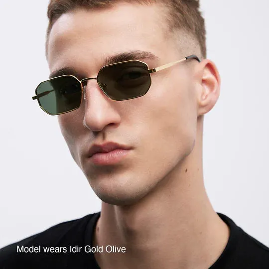 Idir Sunglasses Gold Olive sold by Ivalo.com product image thumbnail 2