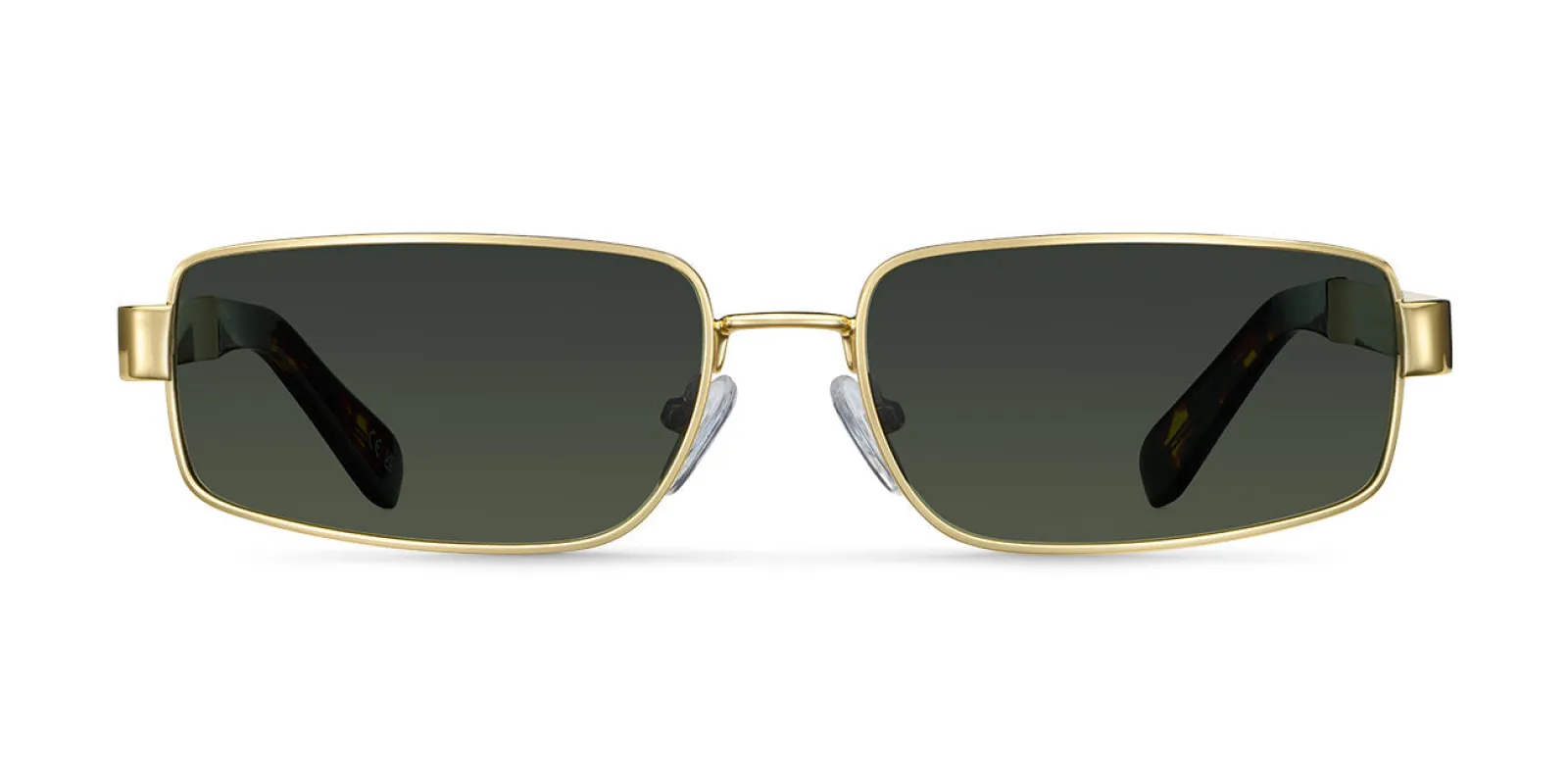 Jelani Sunglasses Gold Olive sold by Ivalo.com