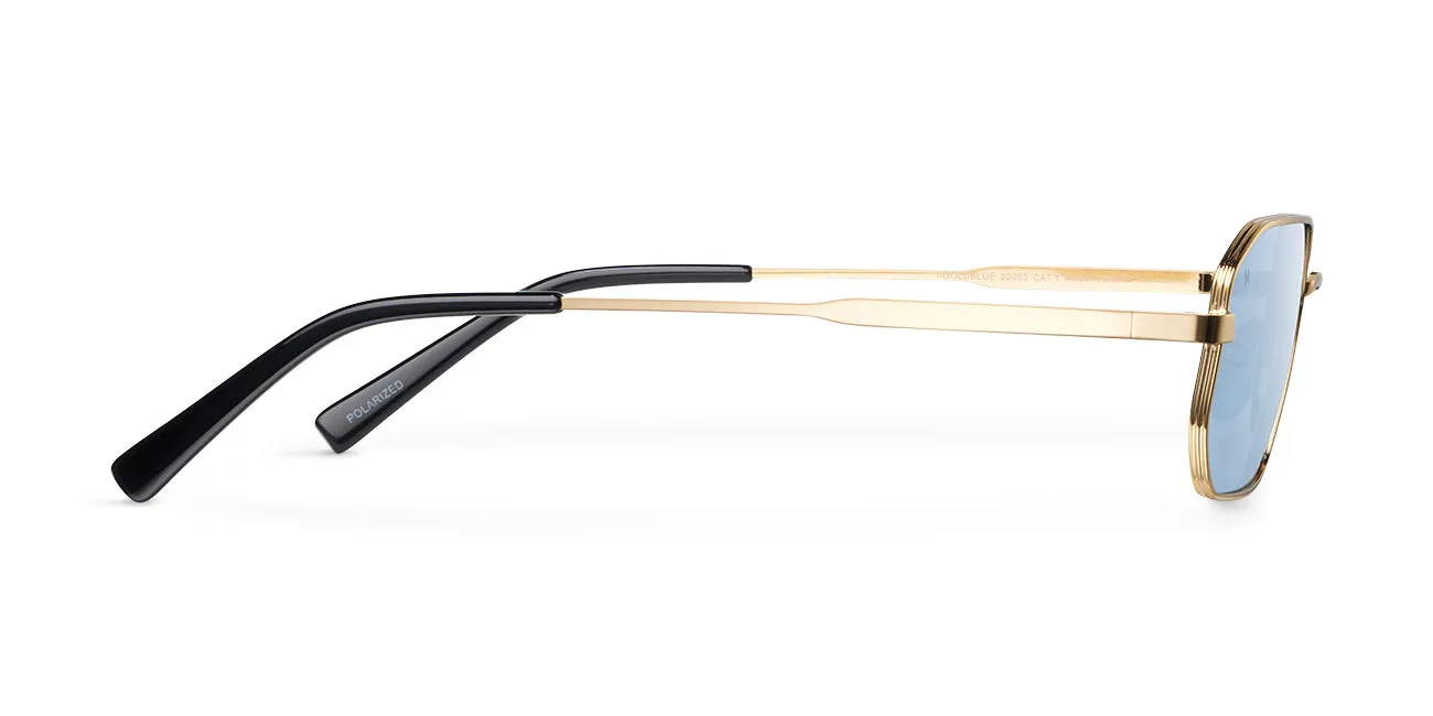 Idir Sunglasses Gold Blue sold by Ivalo.com product image thumbnail 3