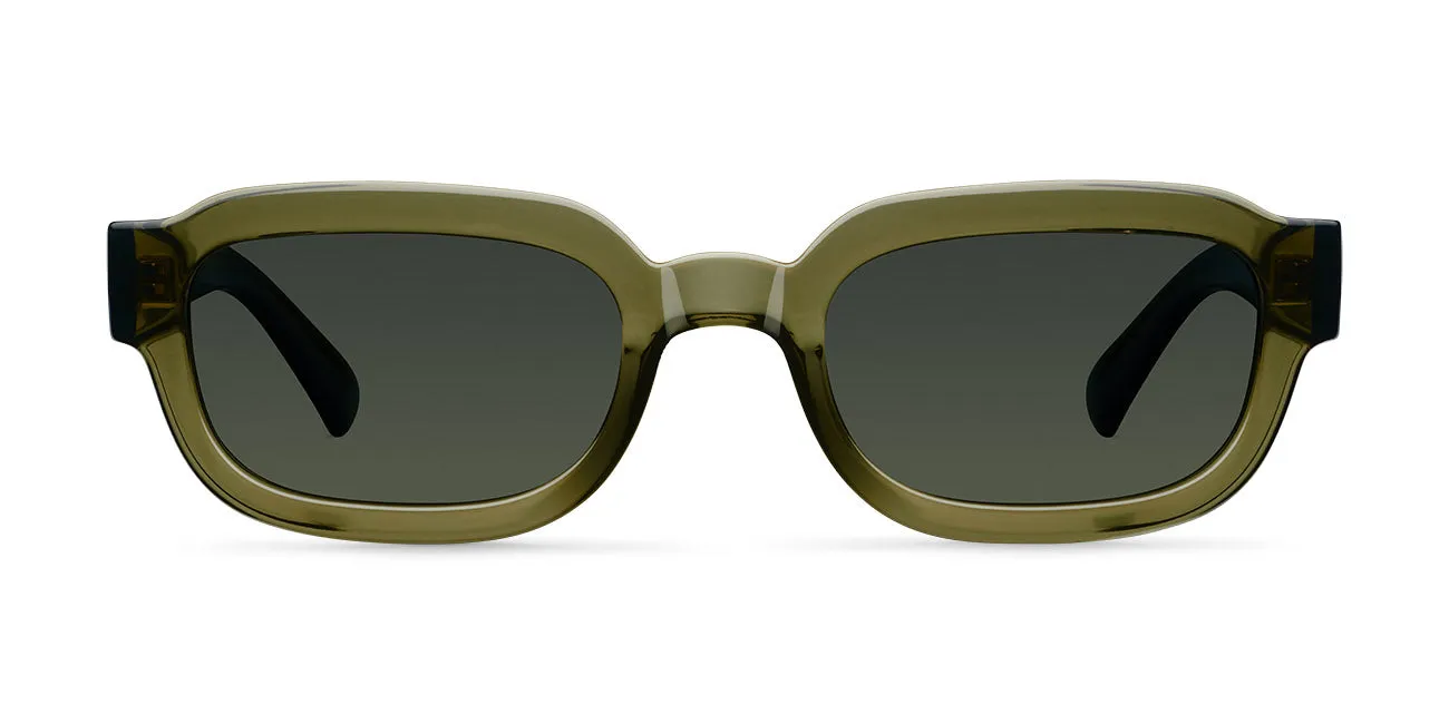 Jamil Sunglasses Moss Olive sold by Ivalo.com
