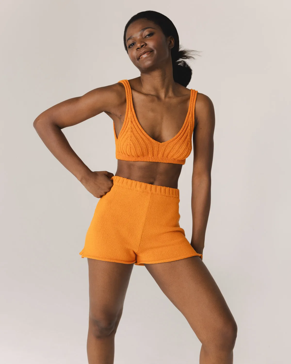 Pieva Cotton Shorts Orange sold by Ivalo.com product image thumbnail 3