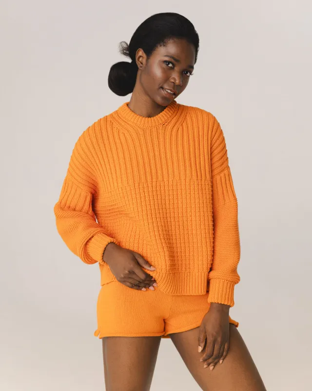 Delčia Cotton Sweater Orange sold by Ivalo.com