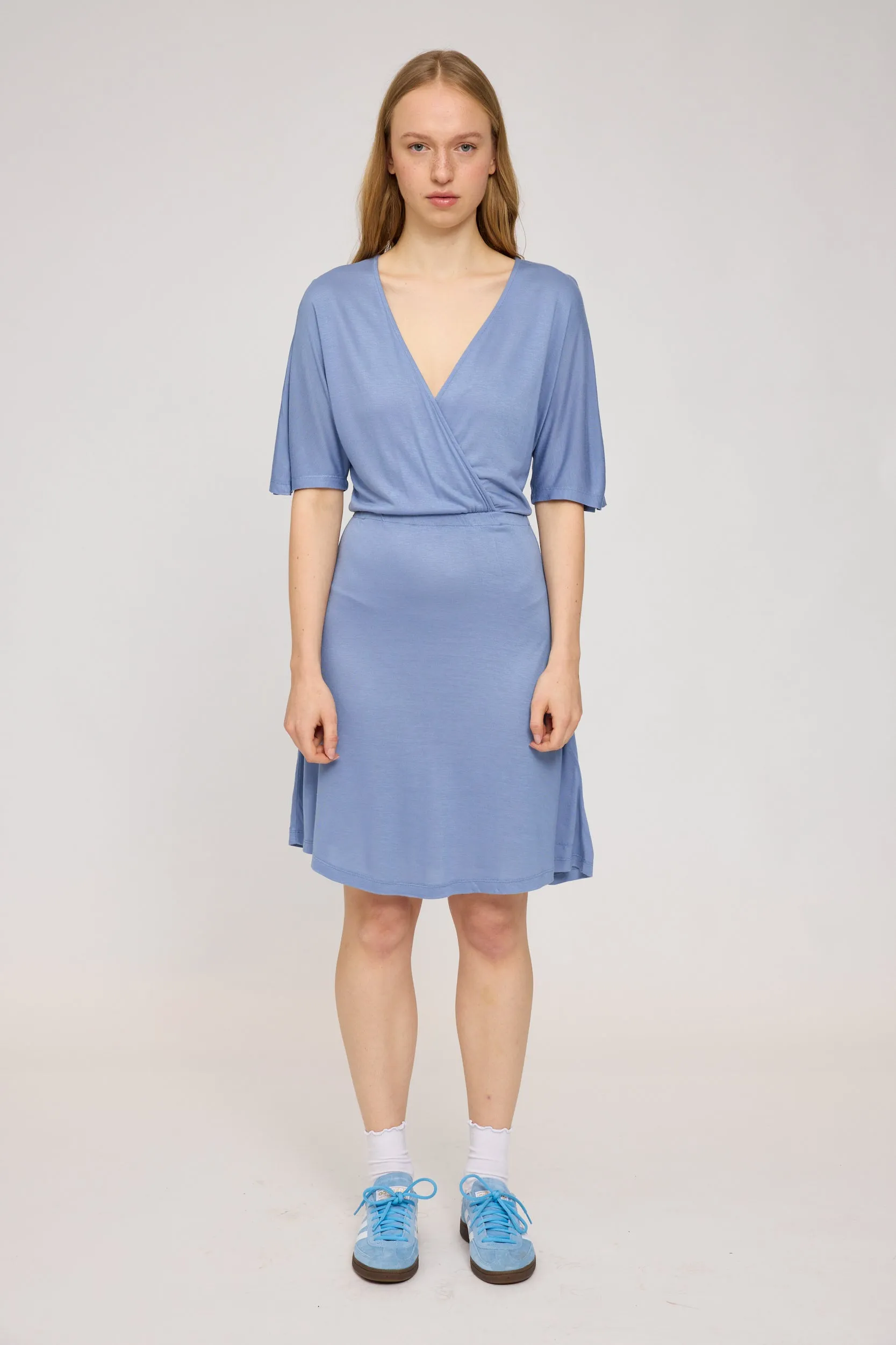 Faux-Wrap Jersey Dress sold by Ivalo.com product image thumbnail 3