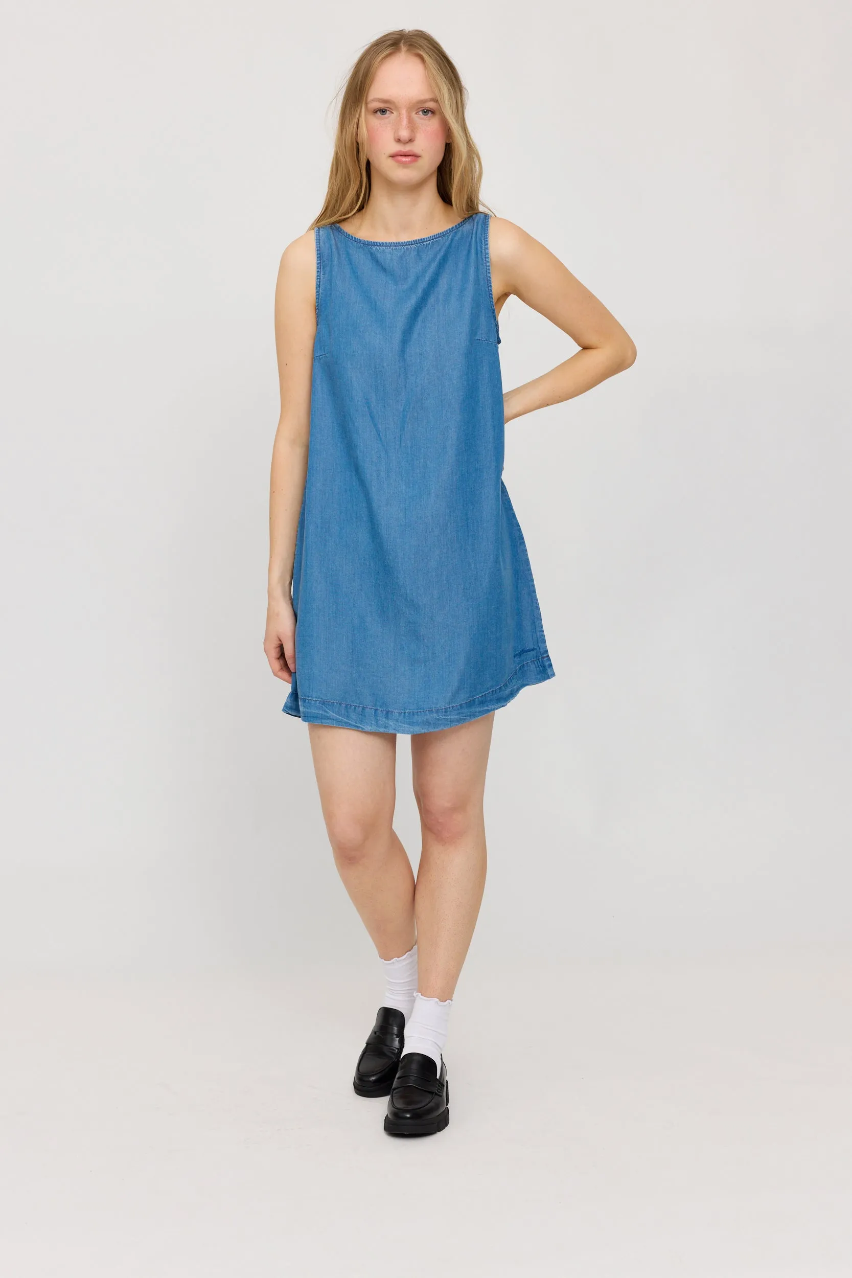 Denim Mini Dress sold by Ivalo.com product image thumbnail 2