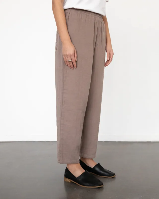 Wide Pants Washed Brown sold by Ivalo.com
