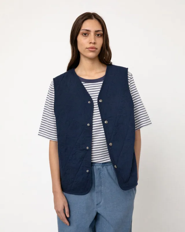 Unisex Light Quilt Vest Dark Navy sold by Ivalo.com