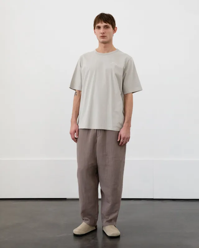 Wavy Logo T-shirt Washed Sand sold by Ivalo.com