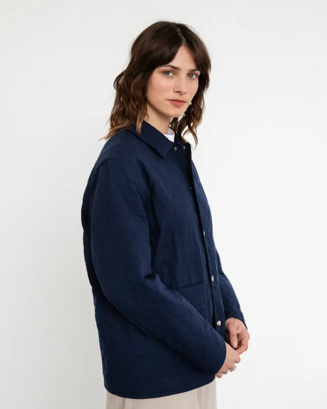Unisex Light Quilt Jacket Dark Navy sold by Ivalo.com