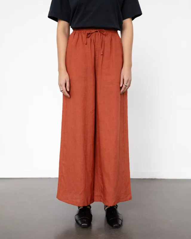 Flared Pants Dusty Red sold by Ivalo.com