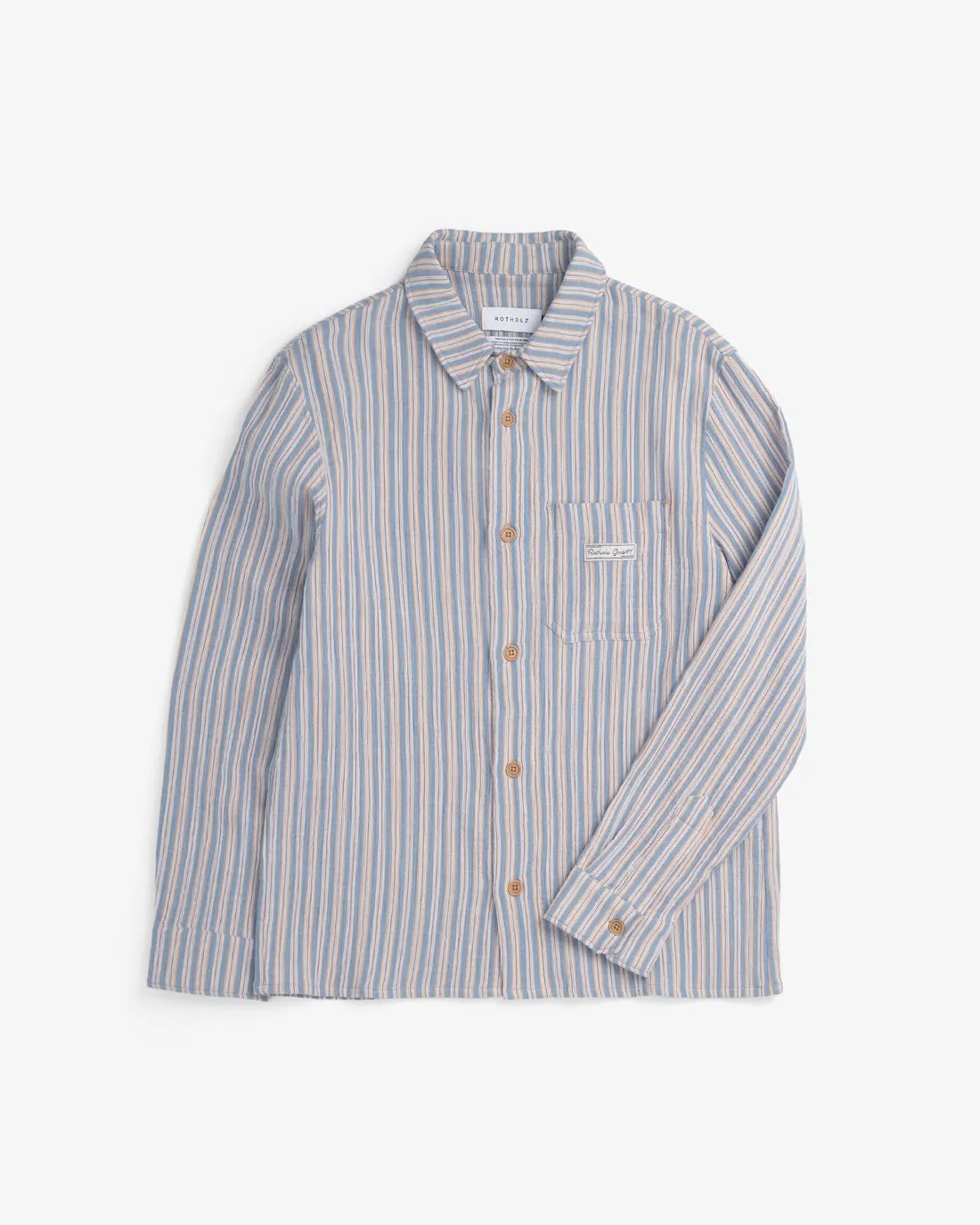 Casual Unisex Shirt Multi Stripe sold by Ivalo.com product image thumbnail 3