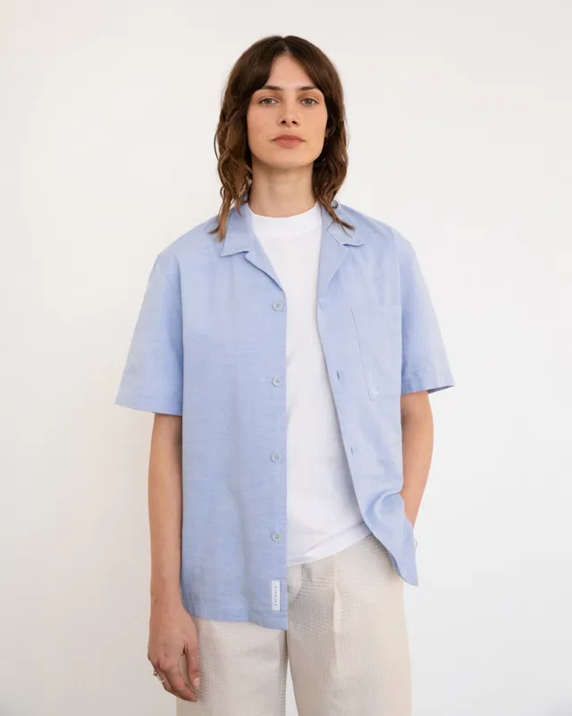 Unisex Bowling Shirt Dusty Blue sold by Ivalo.com