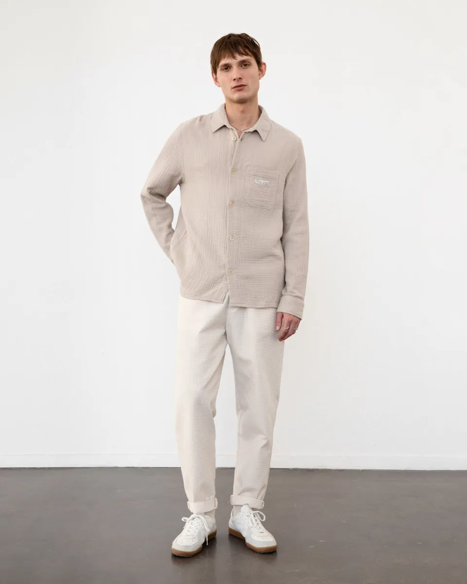 Casual Shirt Washed Sand sold by Ivalo.com