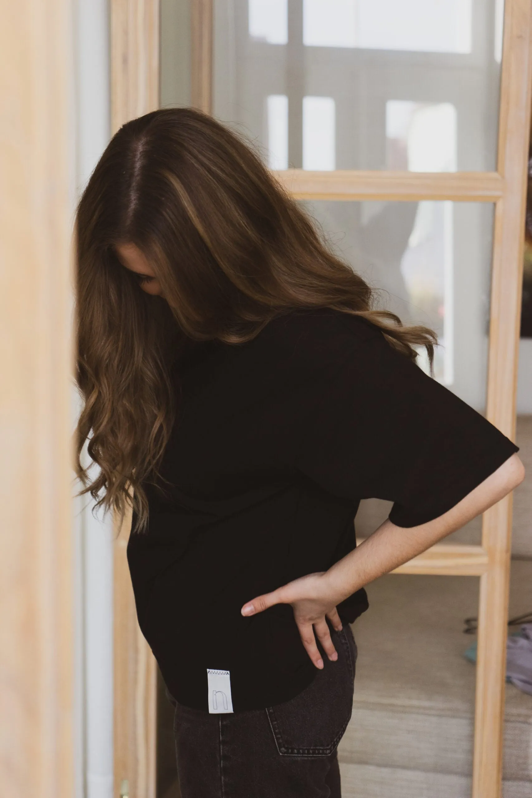 Line T-Shirt Black sold by Ivalo.com product image thumbnail 4