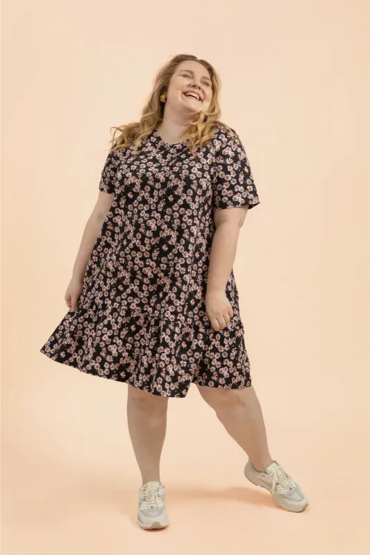 Ruffle T-shirt Dress Daisy sold by Ivalo.com