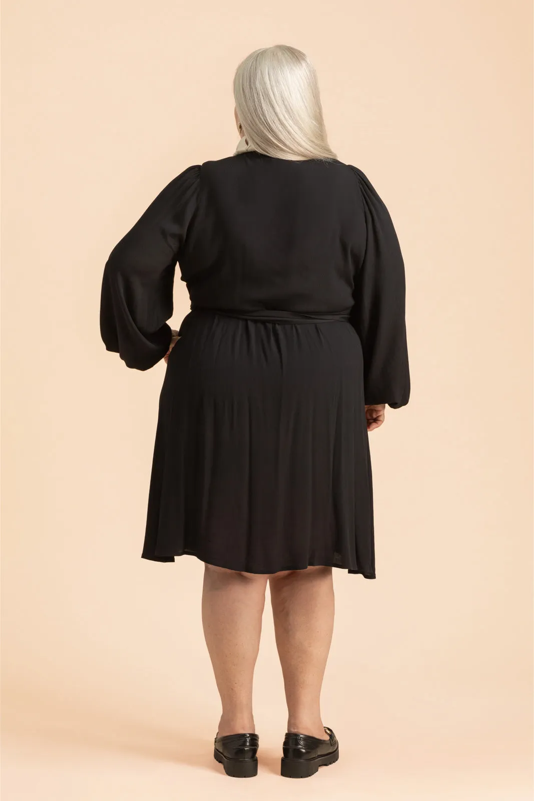 Wrap Dress Black sold by Ivalo.com product image thumbnail 3