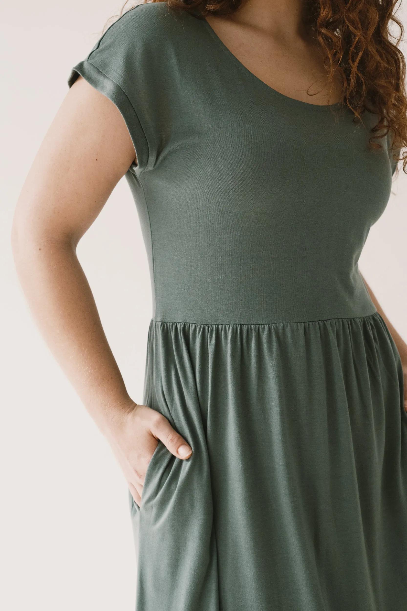 Hanna Tencel Long Dress Blue sold by Ivalo.com product image thumbnail 2